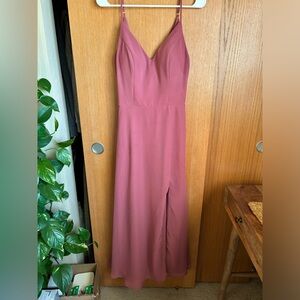 Size 2 Kennedy Blue Rosewood Bridesmaid Dress
